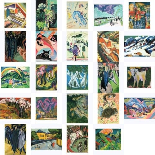 Kunstkarten-Komplett-Set Ernst Ludwig Kirchner