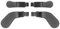 Peixiong 4 Piezas Elite 2 Core Controller Paddles Compatible con Xbox One Elite Series 2 Controller (Negra/Black)
