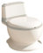 Willonin Pot bébé Pour Apprentissage de la Propreté - Pot Enfant Avec Bruit de Chasse - Toilettes Enfant +18 Mois - WC Bébé Réaliste Pour Pratiquer (GRIS)