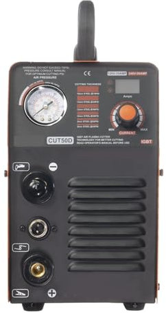 Plasmaschneider, IGBT Klassische CUT50X CUT50D Luft-Plasmaschneider Dual Spannung 110/220 50A Schneidemaschine Max. Schnittstärke 16 mm