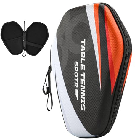 Tischtennisschläger Hülle - Wasserdichte Tischtennisschläger Tasche | Rundhülle | Tischtennis Tasche | Tischtennis Schlägerhülle | Wasserdichte Tischtennishüllen Mit Gepolstertem Schlägerfach
