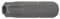 BGS 2445 | Embout | 6,3 mm (1/4) | profil T (pour Torx) avec perçage T40