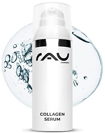 RAU Cosmetics Collagen Serum 50 ml - Anti-Aging Serum mit Hyaluronsäure und Trylagen™ gegen Falten - Beauty Kollagen Gesichtsserum für Reife und Regenerationsbedürftige Haut - Falten Frei Konzentrat
