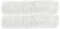 Allure Bath Fashions Saugfähiges Frottiertücher, 60% Bambus & 40% Baumwolle, Marlborough Collection 2 x Schnell trocknendes Badetücher-Set, 70 x 125 cm, 550 GSM in Weiss, Handtuch-Set (2X Badetücher)