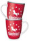 La Vida Becher Bürohengst aus Porzellan in Geschenkpackung, 250ml