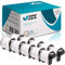 specmark 10 Rollen Endlosetiketten kompatibel mit Brother DK-22205 62mm x 30,48m Etiketten für allen QL-Etikettendruckern QL-570 QL-700 QL-800