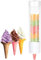 BAOSHISHAN Egg Cone Dispenser Ice Cream Machine Cone Stand Cone Crispy Dispenser Ice Cream Machine Egg Cup Holder Automatic Cup Dropper (white)