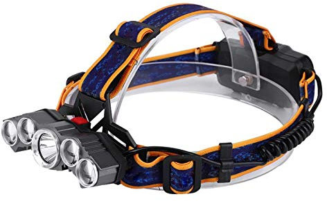 20000lm Scheinwerfer Super Bright LED Scheinwerfer Wiederaufladbare Taschenlampe Stirnlampe für Camping Wandern Angeln