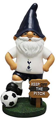 FOCO EPL Tottenham Hotspur Football Premier League Championship Keep Off The Pitch Garden Gnome Ornament Indoor/Outdoor…