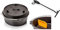 Petromax Feuertopf Starterset FT4.5-t (Dutch Oven Planer Boden) inkl. Deckelheber + Schaber