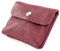 Modamoda de P09 Portefeuille en cuir italien, pour femme, petit, Violet bordeaux, XS