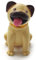 Puckator Mopps der Mops Hund Solar Pal Wackelfigur