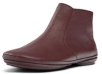 Camper Women's Right Nina K400313 Chelsea Boot, Burgundy 016, 7 UK