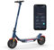 LEQISMART Elektroroller, 30 km, Autonomie, Motor 350 W, 3 Geschwindigkeitsstufen, App Control schnell, tragbar, 25,4 cm, BMS-System, Belastung 100 kg
