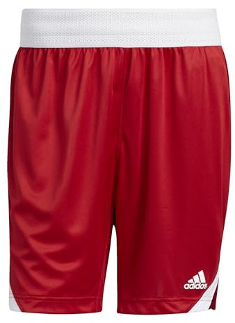 adidas Herren Icon Squad Shorts, Team Power Red/White/White, XL
