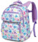 VASCHY Kinderrucksack, Niedlich Wasserabweisend 12L Vorschule Kinder Rucksack Kindergartenrucksack Schulrucksack Kleinkind Rucksack für Mädchen Jungen Schule Reisen Giltter Schmetterling Groß