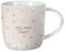 Grafik-Werkstatt Kaffeetasse mit Spruch 300 ml Porzellan Tasse Gute-Laune-Tasse, Beige