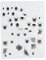 Halloween Nail Sticker Adhesive 3D Luminous Little Monster Nail Art Accessories for Women Style1