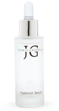 Jasmin Grünwald Hyaluron Serum, 30 ml – Hoch- & niedrigmolekulare Hyaluronsäure für intensive Feuchtigkeit, Soforteffekt & Anti-Aging, Vegan & ohne Parabene, Für alle Hauttypen