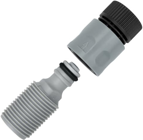 XCWT Außenbordmotor-Spülset für Mercury, Suzuki, Yamaha, Bootsmotor, Grau, Acrylnitril-Butadien-Styrol, Kupplung, 1 Stk., Motor-Spülset, HOSE_PIPE_FITTING