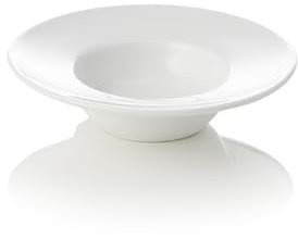 Lot de 12 mini assiettes à pâtes, Ø 10 cm, 20 ml, en porcelaine