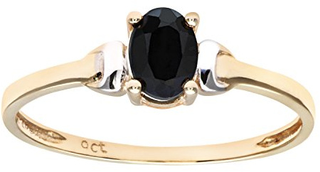 Citerna 9 ct Yellow and White Gold Sapphire Birth Stone Ring - Size T