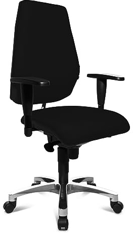 Topstar SI99KG20 Bürostuhl Sitness 30 inklusiv höhenverstellbare Armlehnen | Made in Germany | Ergonomisch | Drehstuhl, Schreibtischstuhl | höhenverstellbar | Geprüfte Sicherheit nach GS-Intertek