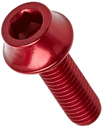 A2Z WB-4 Anodized Water Bottle Cage Bolts (4-Piece) - Red