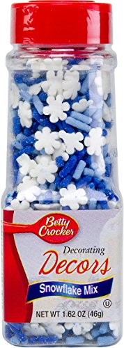 Betty Crocker Sprinkles 1.6oz-Snowflake Mix
