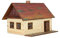 Walachia 8594036430020 8594036430020-Bauernhäuschen Holz Modellbauset, Modellbahn Spur