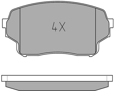 Meyle 025 243 0115/W Brake Pad Set, disc brake