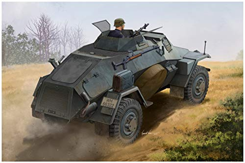 Hobbyboss 1:35 Scale German Sd.Kfz.221 Leichter Panzerspahwagen (1st Series) Assembly Kit