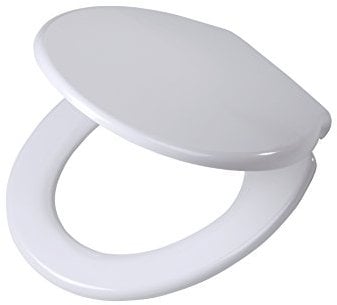 Tiger Toilettensitz Burton mit Absenkautomatik und Easy-Clean-Funktion, Farbe: weiß, einfache Montage von oben