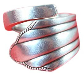 Besteck Schmuck Ring, ca. 57 (18,1) Besteckring