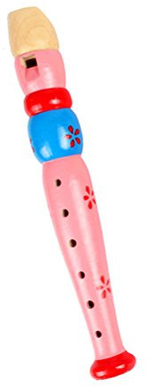 Kleine Holz-Blockflöte für Kleinkinder, bunte Piccolo-Flöte für Kinder, Rhythmus, Sealive Baby Early Education, Musik & Sound Spielzeug für Autismus oder Vorschulkinder (zufällige Farbe)