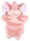Larcele Niedlichen Plüsch Handpuppe weichen Stofftier Spielzeug (SO-31 Rosa Elefant)