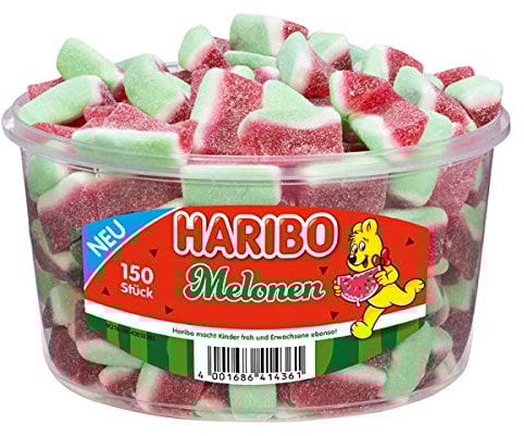 Haribo Melone, 1er Pack (1 x 1.05 kg Dose)