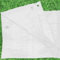 White waterproof,strong woven tarpaulin/ground sheet/camping tarp,keep it dry and clean cover (White, 6m x 8m)