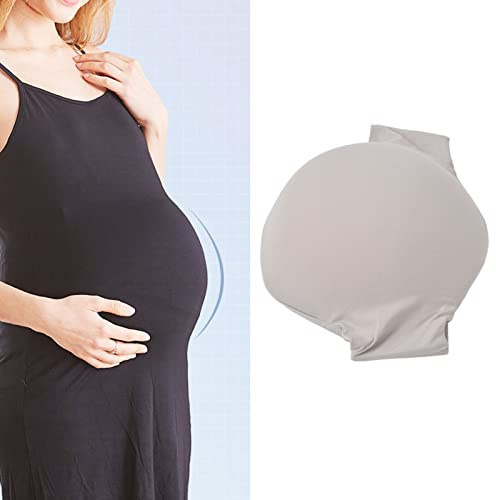 Fishawk Faux Ventre de Femme Enceinte, Costumes de Faux Ventre en Mousse à Mémoire de Forme Respirante, Accessoires de Film de Ventre de Grossesse Légers pour Les Costumes de Photographie de(M-5-7)
