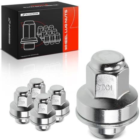 A-Premium M14-1.50 Wheel Lug Nuts Compatible with LS460 2007-2017 LC500 LC500h 2018-2020 LS600h 2008-2016 Front or Rear 5-PC Set