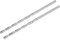 sourcing map HSS(High Speed Steel) Extra Long Twist Drill Bits, 5.5mm Drill Diameter 160mm Length for Hardened Metal Woodwork Plastic Aluminum Alloy 2 Pcs