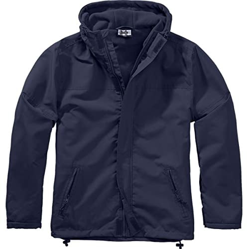 BWuM Windbreaker mit Zipper, Größe:6XL, Farbe:Navy Blau