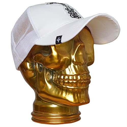 Cap Big Cross- White-Unisex