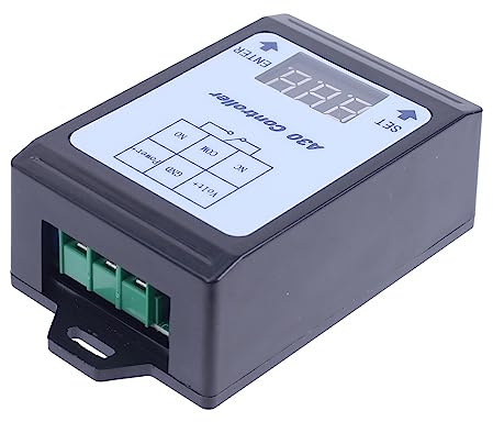Spannungsüberwachungsmodul mit Verzögerung, A30-U1 DC 0-99.9V Voltage Monitor Modul, programmierbarer Delay Relay Switch Controller, Battery Protector