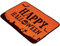 FIESTAS GUIRCA |Orange Halloween Fußmatte 60x40 cm - Happy Halloween Fußabtreter Gruselige Dekoration für Halloween und Horrorpartys - Ideal als Deko im Geisterhaus, Spukhaus, Halloween Party