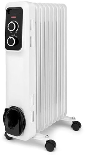 Suinga Radiateur à Huile 2000 W - 9 éléments calorifiques.