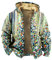 KONG JIMFAN Softshelljacke Herren Wasserdicht Crop Tops Herren-Jacken Winter Field Jacket Herren Regenjacke Fahrrad Strickjacke Lang Jackenhalter Tür Regenhut Herren Lodenjacke(Multicolor,5XL)