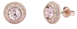 Ted Baker Soletia Solitaire Ohrstecker mit funkelndem Kristall für Frauen (Rosegold/Kristall)