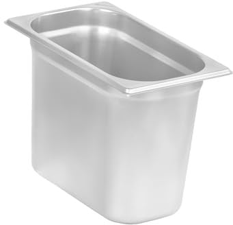 Mahlzeit GN Behälter 1/4 | Höhe 200 mm | Verschiedene Größen verfügbar | Edelstahl Gastronomiebehälter | Gastronorm Behälter, Gastronormbehälter, Wärmebehälter für Chafing Dishes