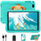 AOCWEI Tablette Enfant 10 Pouces, Tablette Android 11, 4 Go RAM + 64 Go ROM (TF 128 GB) | Octa-Core | 5+8 MP | 2.4G WiFi | 8000 mAh | 2 Ans de Garantie, Coque Antichoc Robuste - EVA - Vert